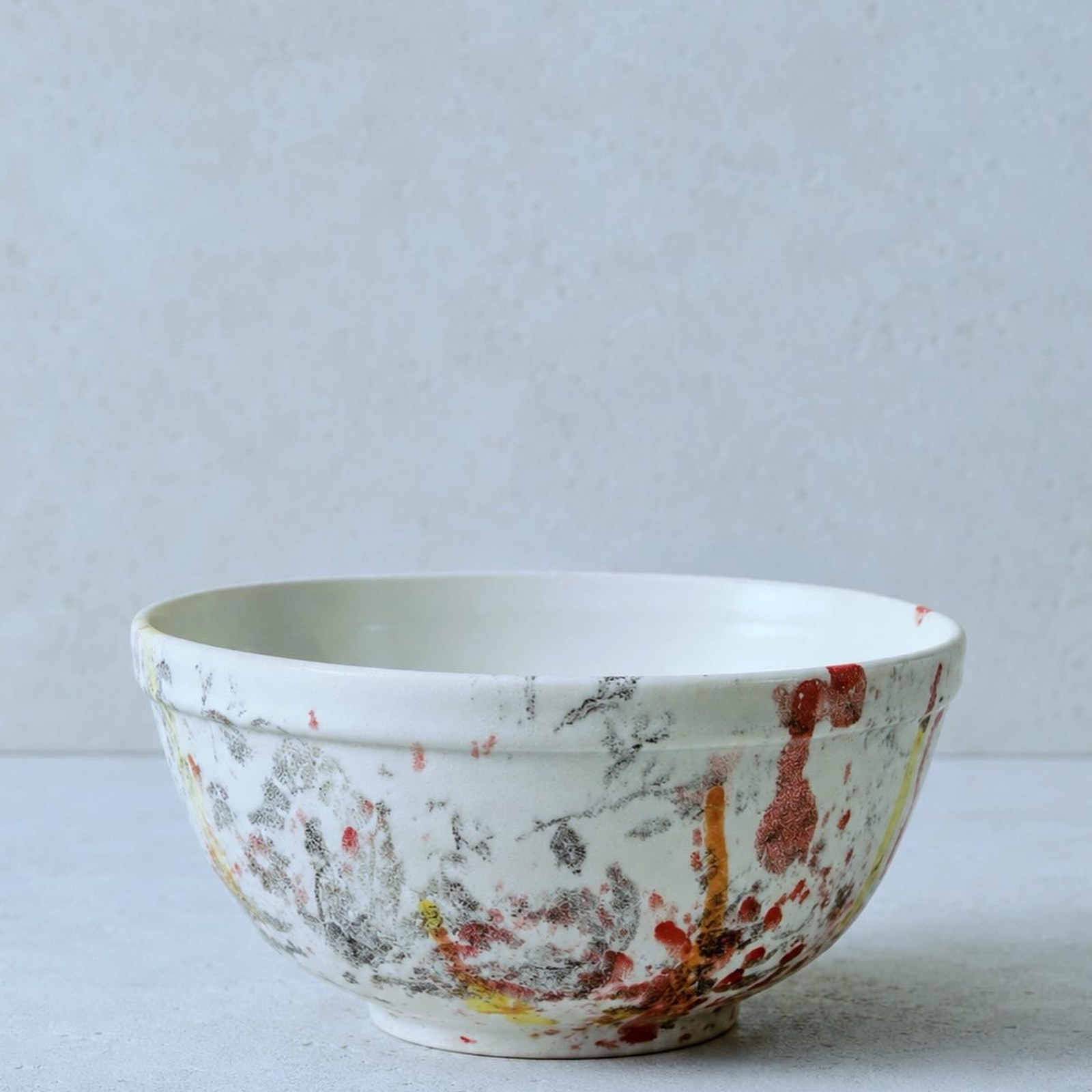 Ember Serving Bowl — wheel-thrown cone 6 stoneware, 9in x 3in