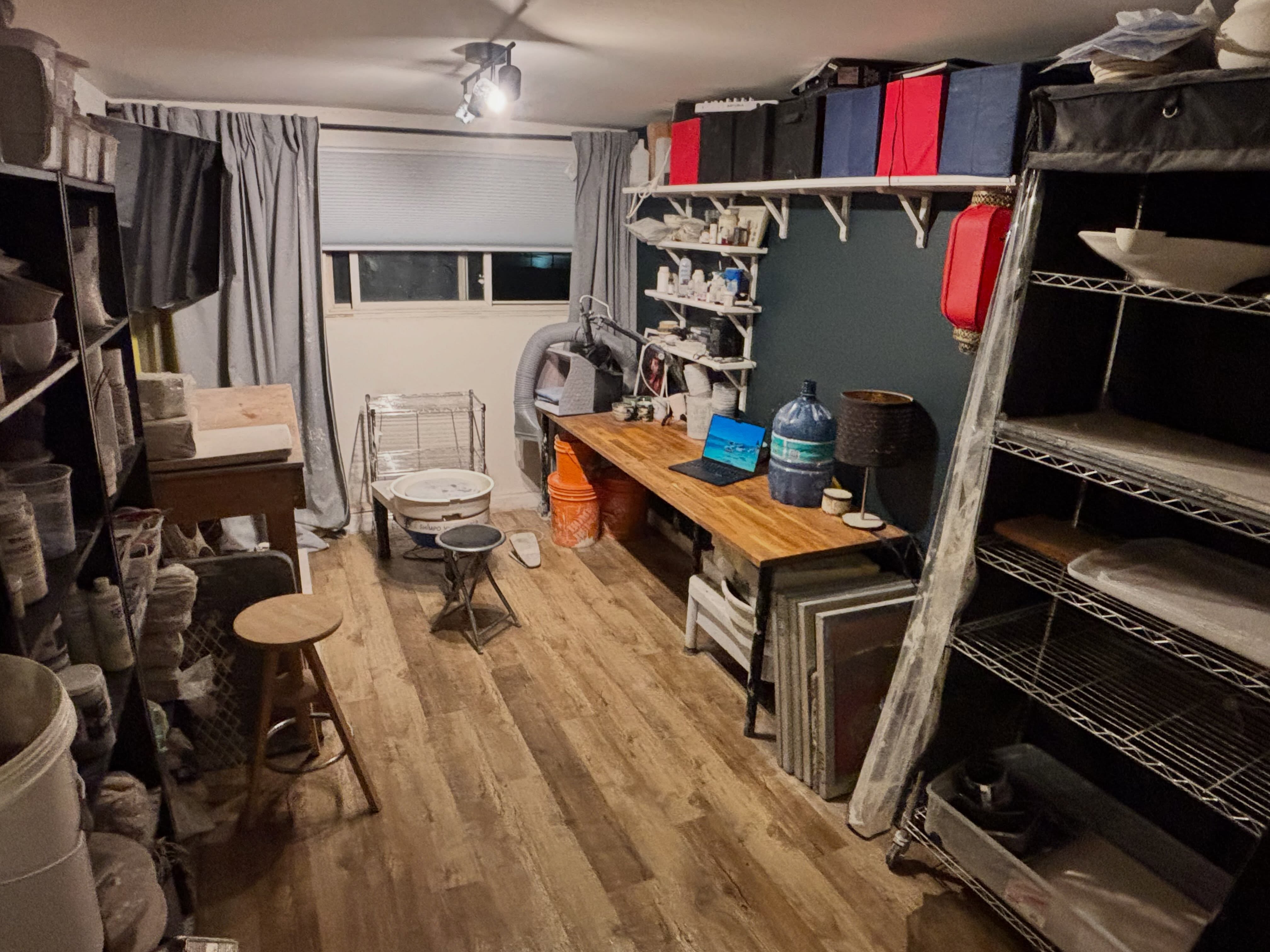 finally i can stop complaining about my messy studio
